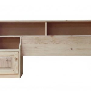 107 Bookcase Headboard Left