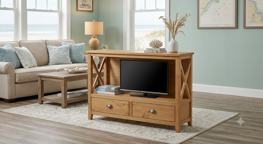 Beach House 2 Drawer Plasma Unit