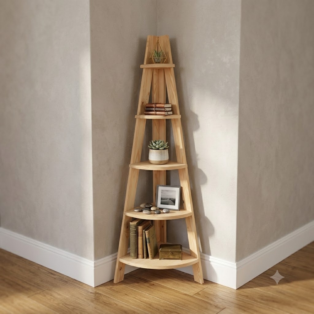 Corner Shelf Stand