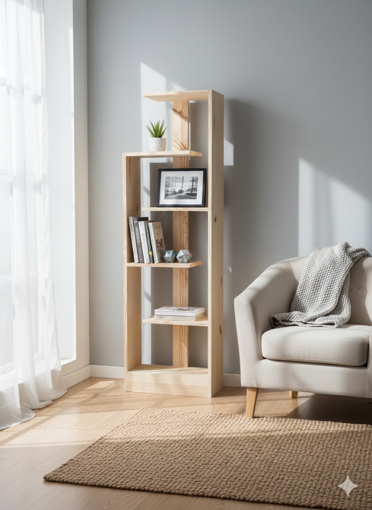 Modern DG Solid Pine Display Unit