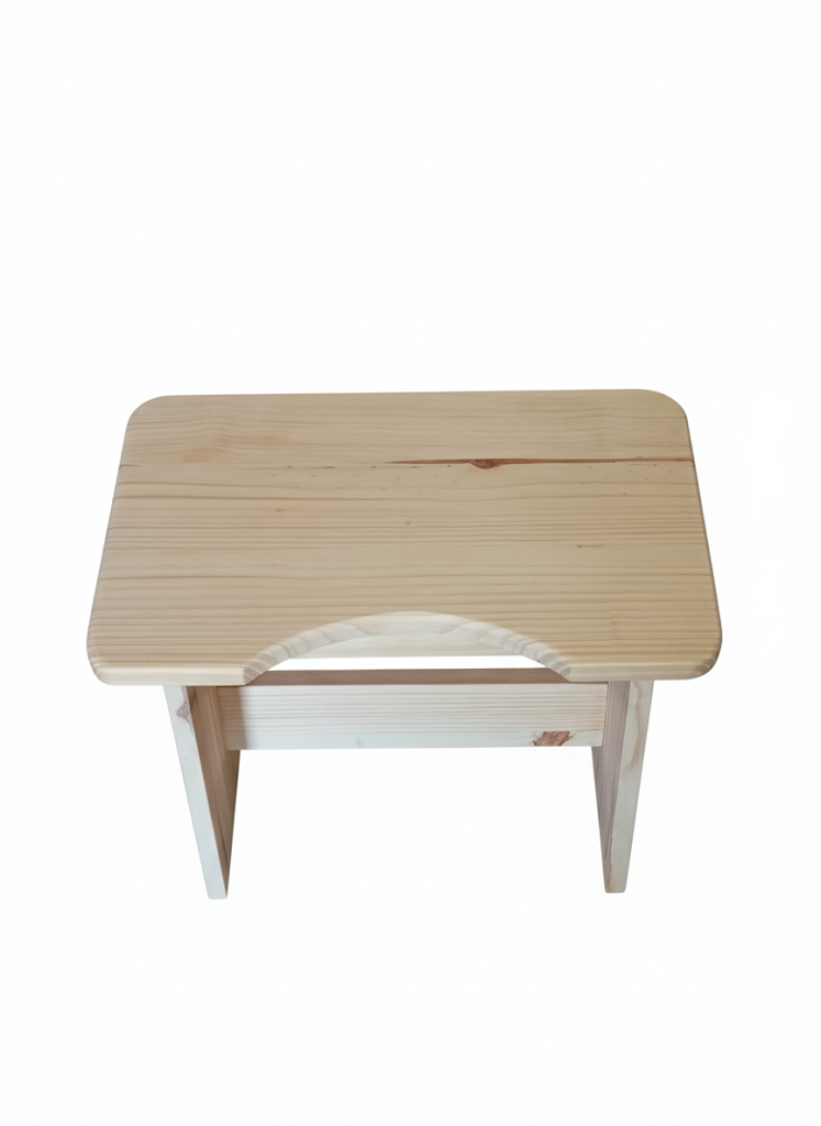 Durable Pine Wooden Step Stool - The Little Helper's Stool - Image 2