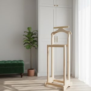 The Essential Organizer: Classic Valet Stand for Wardrobe & Bedroom