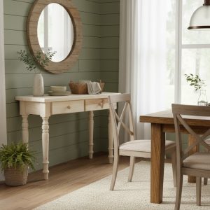 Rustic Charm & Practical Storage: The Farmhouse 2-Drawer Server