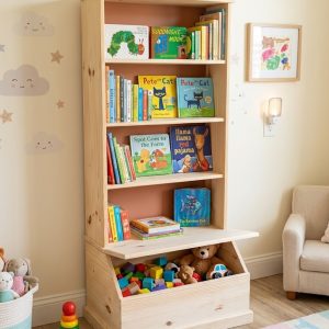 Streamlined Storage: The Micro Toybox Bookcase