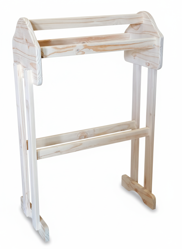 2 Shelf Towel Rail - Image 2
