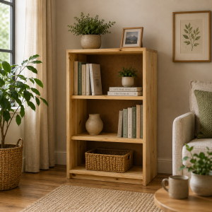 3 Shelf Bookshelf 900