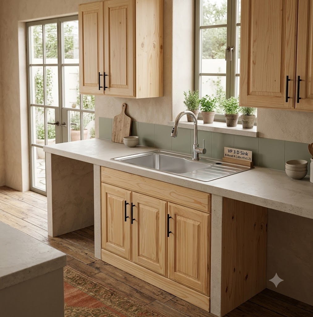 VP 3-Door Sink Unit