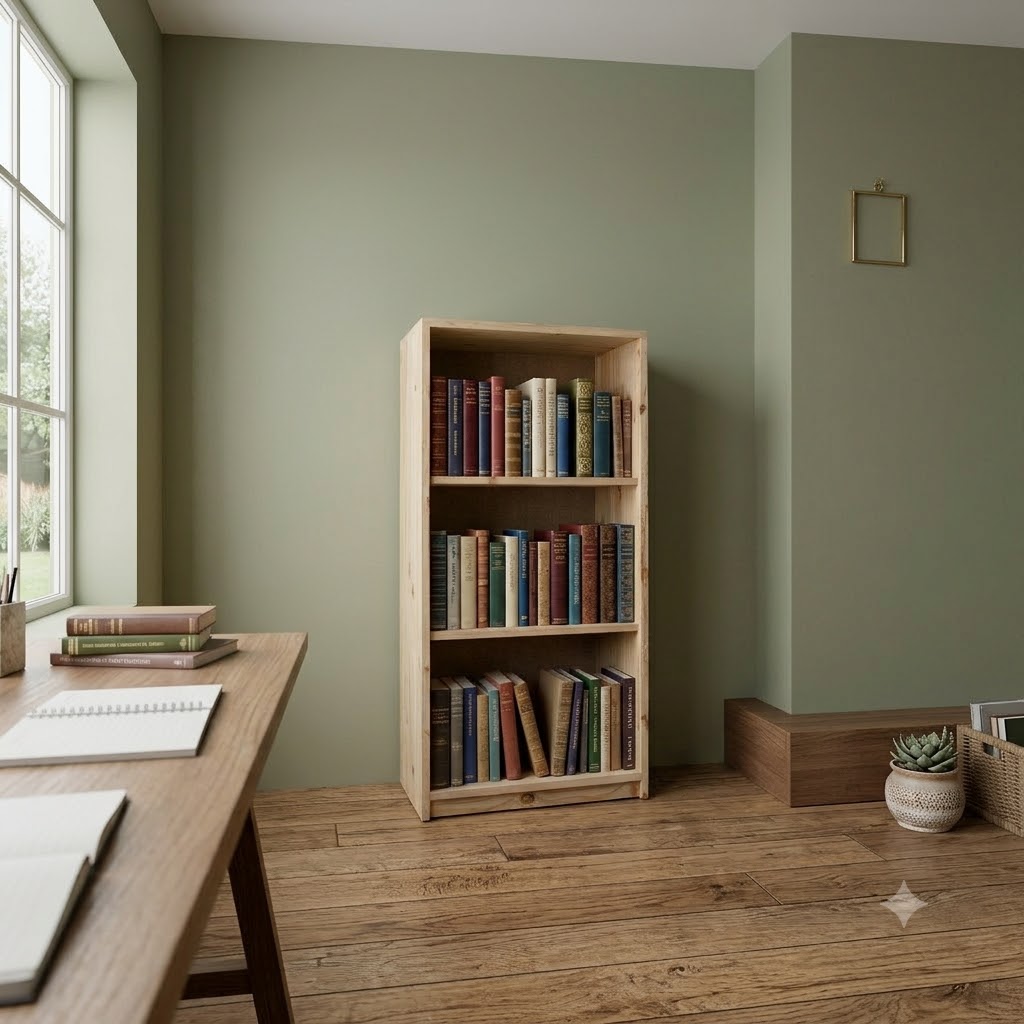 4 Shelf Bookshelf 600