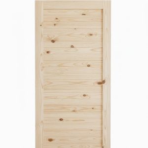 Horizontal Slat Barn Door