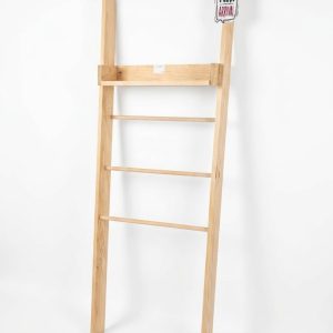 Leaning Towel Rack